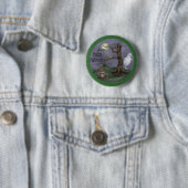 Happy Halloween Buttonnen Ronde Button 5,7 Cm (In situ)