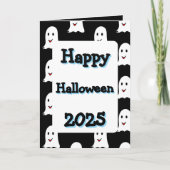Happy Halloween cadeau wenskaart 2025 Kaart (Voorkant)
