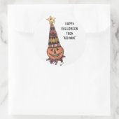 Happy Halloween cadeaubon label (Tas)