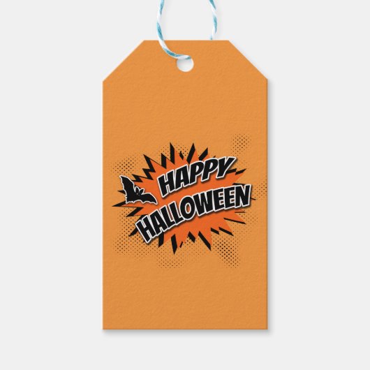 Happy Halloween Cadeaulabel (Voorkant)