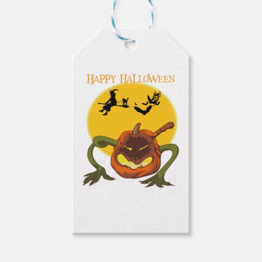 Happy Halloween Cadeaulabel (Voorkant)
