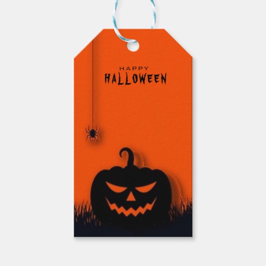 Happy Halloween Cadeaulabel (Voorkant)