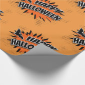 Happy Halloween Cadeaupapier (Hoek)