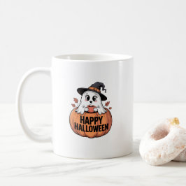 Happy Halloween Cafeïne Ghost Koffiemok