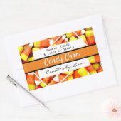Happy Halloween Candle Corn Labels (Envelop)