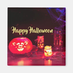 Happy Halloween Candles Magneet