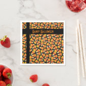 Happy Halloween Candy Corn Napkins Servetten (Insitu)