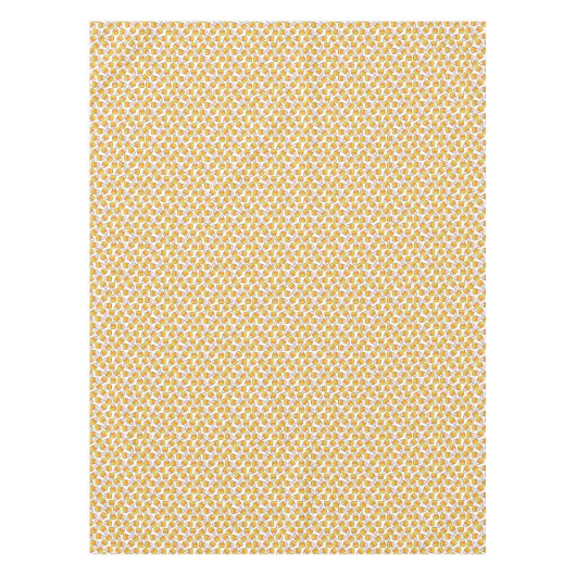 Happy Halloween | Candy Corn Pattern Tafelkleed (Voorkant)