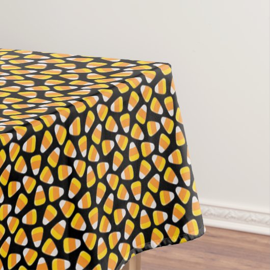 Happy Halloween | Candy Corn Pattern Tafelkleed (Voorbeeld)