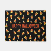 Happy Halloween Candy Corn Print Deurmat (Voorkant)