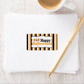 Happy Halloween Candy Corn Stripes Labels (Insitu)