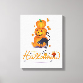 Happy Halloween! Canvas Afdruk