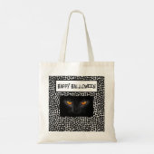 Happy Halloween 🎃 Canvas tas (Achterkant)