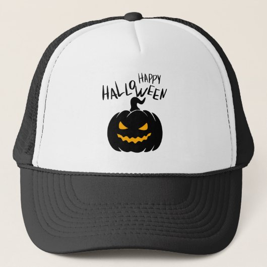 Happy Halloween casquette trucker Pet (Voorkant)