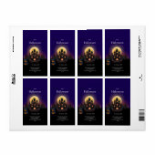 Happy Halloween Castle Etiket (Full Sheet)