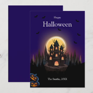 Happy Halloween Castle kaart