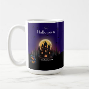 Happy Halloween Castle Koffiemok
