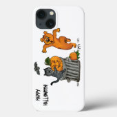 Happy Halloween! Cat Bat Dog en Spider Case-Mate iPhone Case (Achterkant)