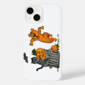 Happy Halloween! Cat Bat Dog en Spider Case-Mate iPhone Case (Achterkant)