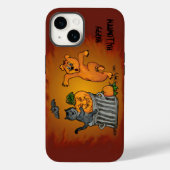 Happy Halloween! Cat Bat Dog en Spider Case-Mate iPhone Case (Achterkant)