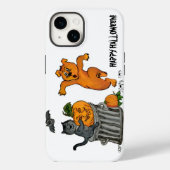 Happy Halloween! Cat Bat Dog en Spider Case-Mate iPhone Case (Achterkant)