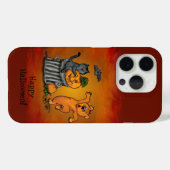 Happy Halloween! Cat Bat Dog en Spider Case-Mate iPhone Case (Achterkant (horizontaal))