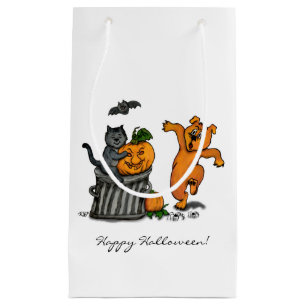 Happy Halloween! Cat Bat Dog en Spider Klein Cadeauzakje