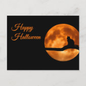 Happy Halloween Cat Briefkaart (Voorkant)