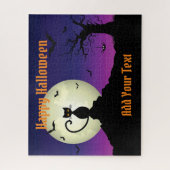 Happy Halloween Cat Legpuzzel (Verticaal)