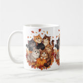 Happy Halloween Cats and Pumpkins  Koffiemok (Links)