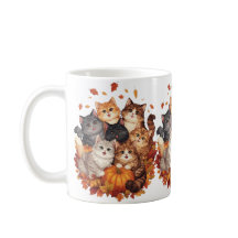 Happy Halloween Cats and Pumpkins 