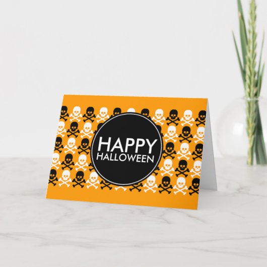 happy halloween centrumstrip kaart (Voorkant)