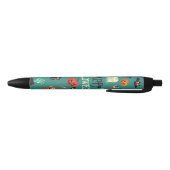 Happy Halloween Colorful Pattern Zwarte Inkt Pen (Bodem)