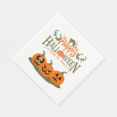 Happy Halloween - Cool Halloween Servet (Hoek)