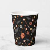 Happy Halloween Costume Birthday Party Papieren Bekers (Voorkant)