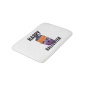 Happy Halloween Costume Halloween Cupcake Badmat (Gekanteld)