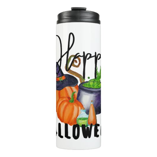 Happy Halloween Costume Halloween Decor Thermosbeker (Voorkant)