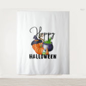Happy Halloween Costume Halloween Decor Wandkleed (Voorkant)