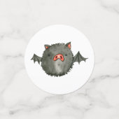 Happy Halloween Costume Party Pumpkin Confetti (Kleine voorkant)