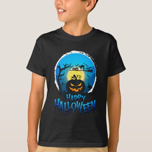 Happy Halloween Costume T-Shirt (Voorkant)