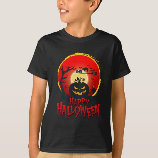 Happy Halloween Costume T-Shirt (Voorkant)