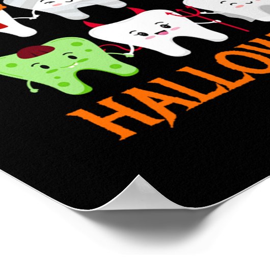 Happy Halloween Costume Tooth Fairy Poster (Hoek)