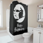 Happy Halloween Costume Witch Rabbit Lover Gift Douchegordijn (In situ)