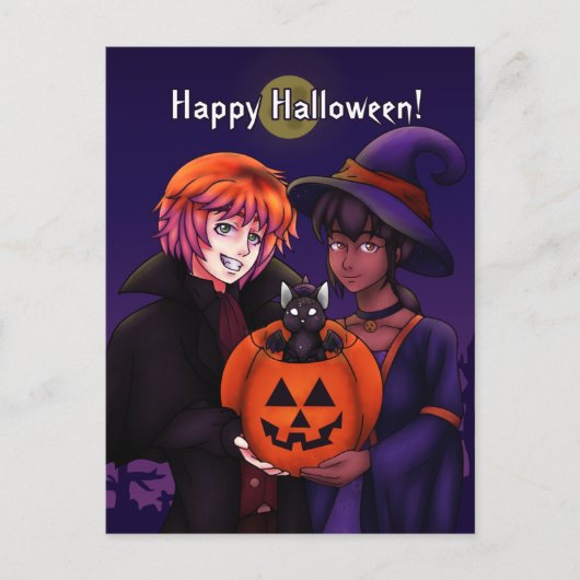 Happy Halloween Costumes Briefkaart (Voorkant)