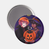 Happy Halloween Costumes Magneet (Voorkant / Achterkant)