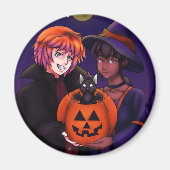 Happy Halloween Costumes Magneet (Voorkant)