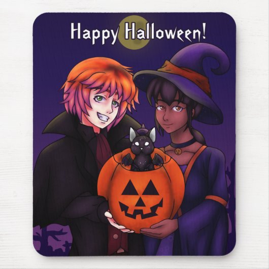 Happy Halloween Costumes Muismat (Voorkant)