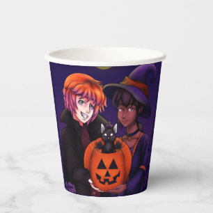 Happy Halloween Costumes Papieren Bekers