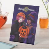 Happy Halloween Costumes Reclamebord Met Voetstuk (Insitu)