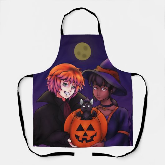 Happy Halloween Costumes Schort (Voorkant)